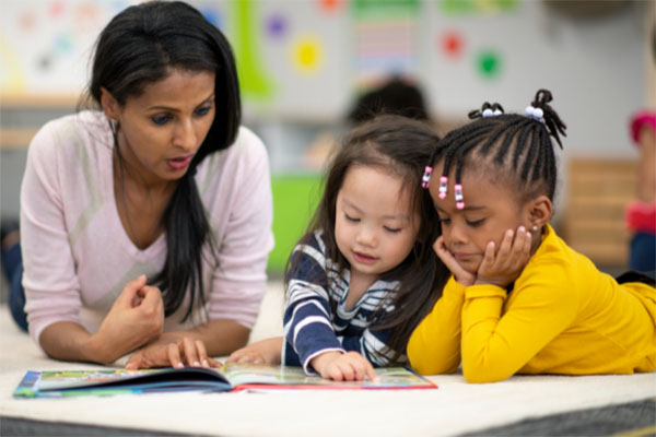 Educators participating in resilience training